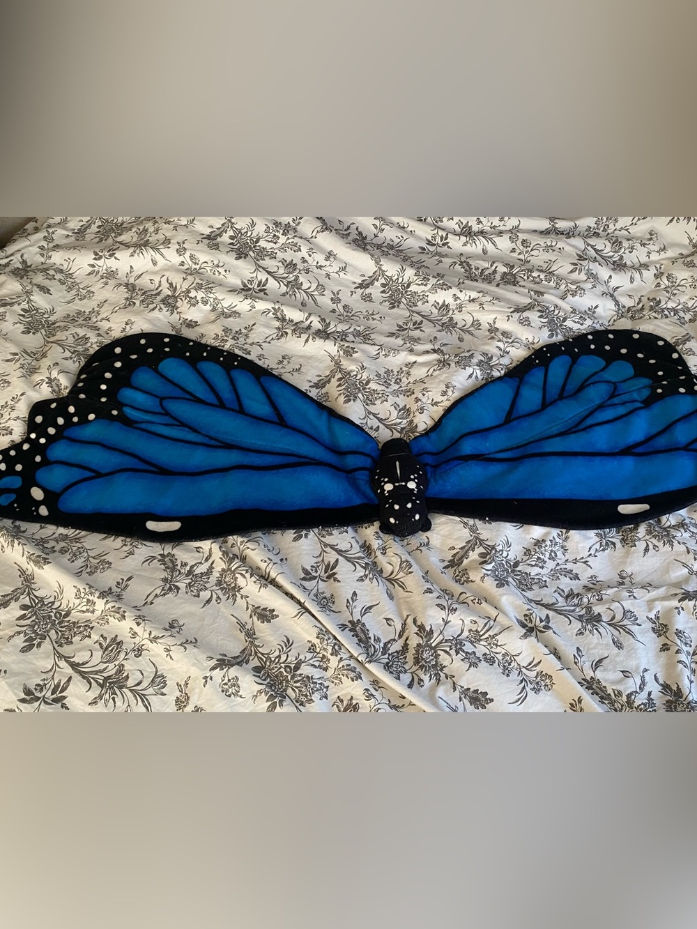 Adventure Planet Blue Butterfly Wing Scarf/Cape - Costume Cosplay Halloween